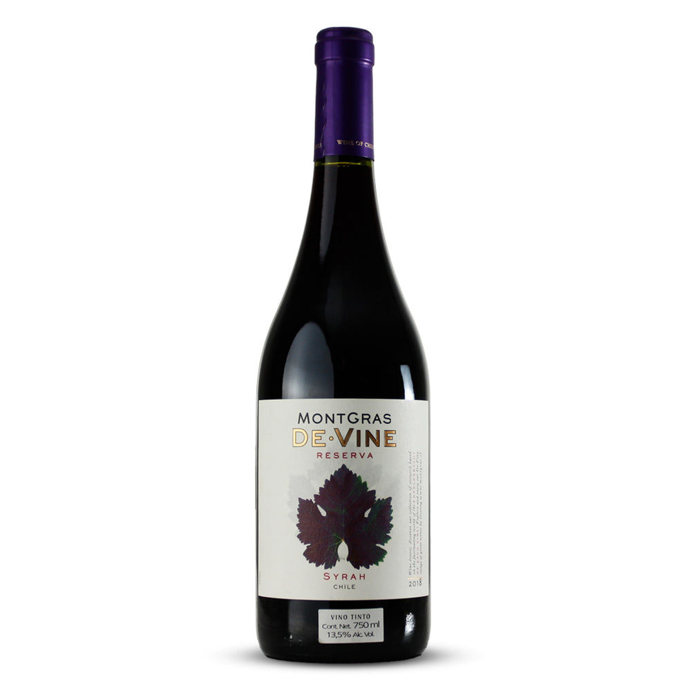 Vino Tinto MontGras De Vine Reserva Syrah 750 ml