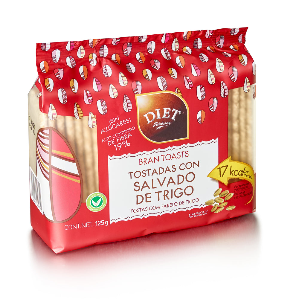 Diet Radisson Tostadas con Salvado de Trigo 125 g