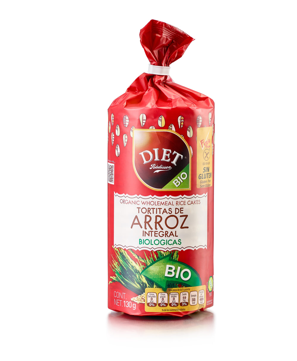 Diet Radisson Tortitas de Arroz Integrales 130 g
