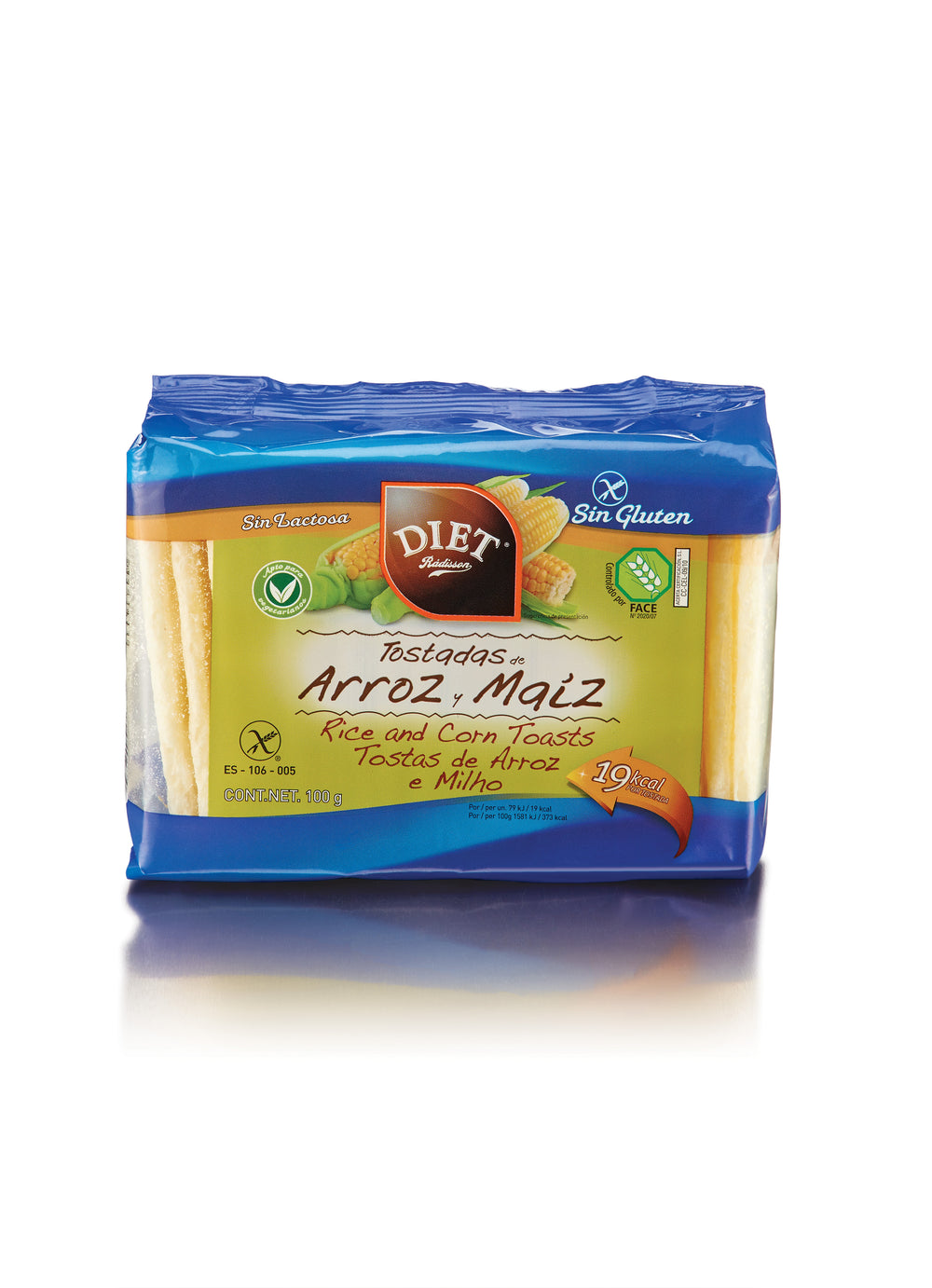 Diet Radisson Tostadas de Arroz y Maíz 100 g