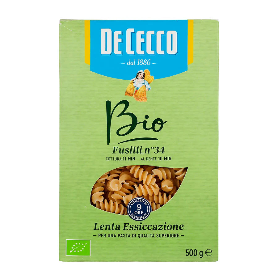 Pasta De Cecco Bio Fusilli De Sémola de 500 gr