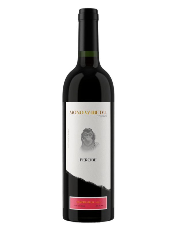 Vino Tinto Monovarietal Percibe Tempranillo 750 ml
