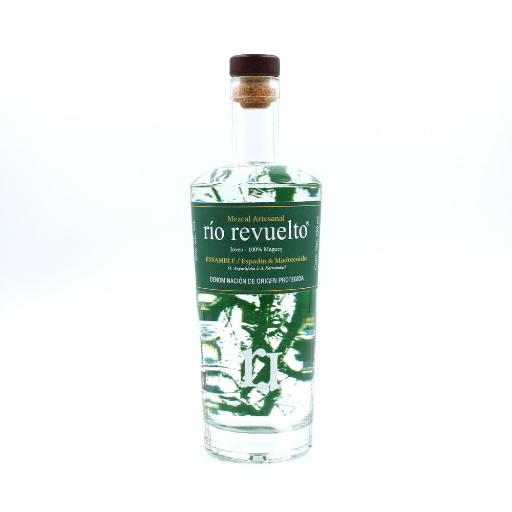 Río Revuelto. Mezcal Ensamble 2 Agaves 46% Vol. (Espadín & Madrecuishe) 750 ml
