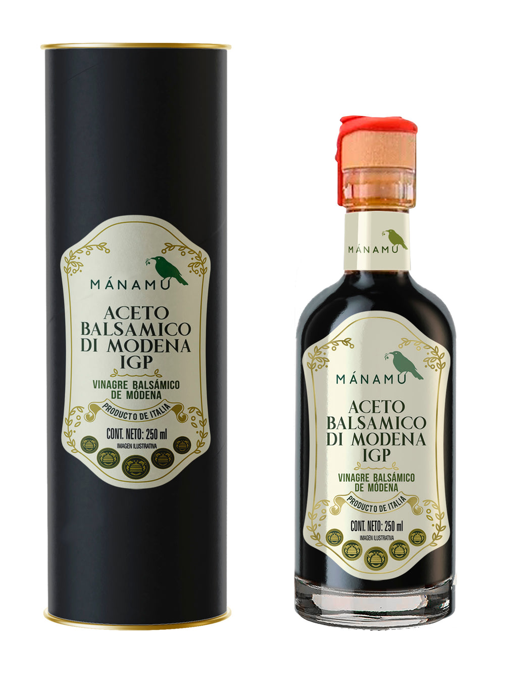 VINAGRE BALSÁMICO DE MÓDENA IGP 10 AÑOS 250 ML