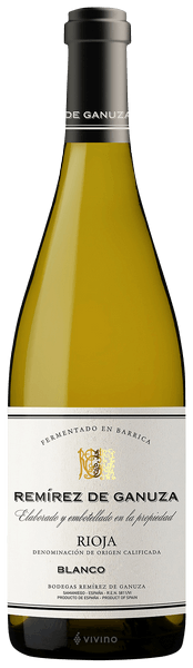 Vino Blanco Remirez de Ganuza Rioja 750 ml