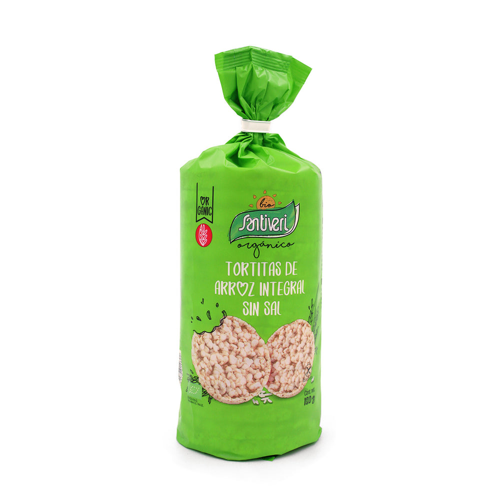 Santiveri Tortitas de Arroz Integral sin Sal 130 g