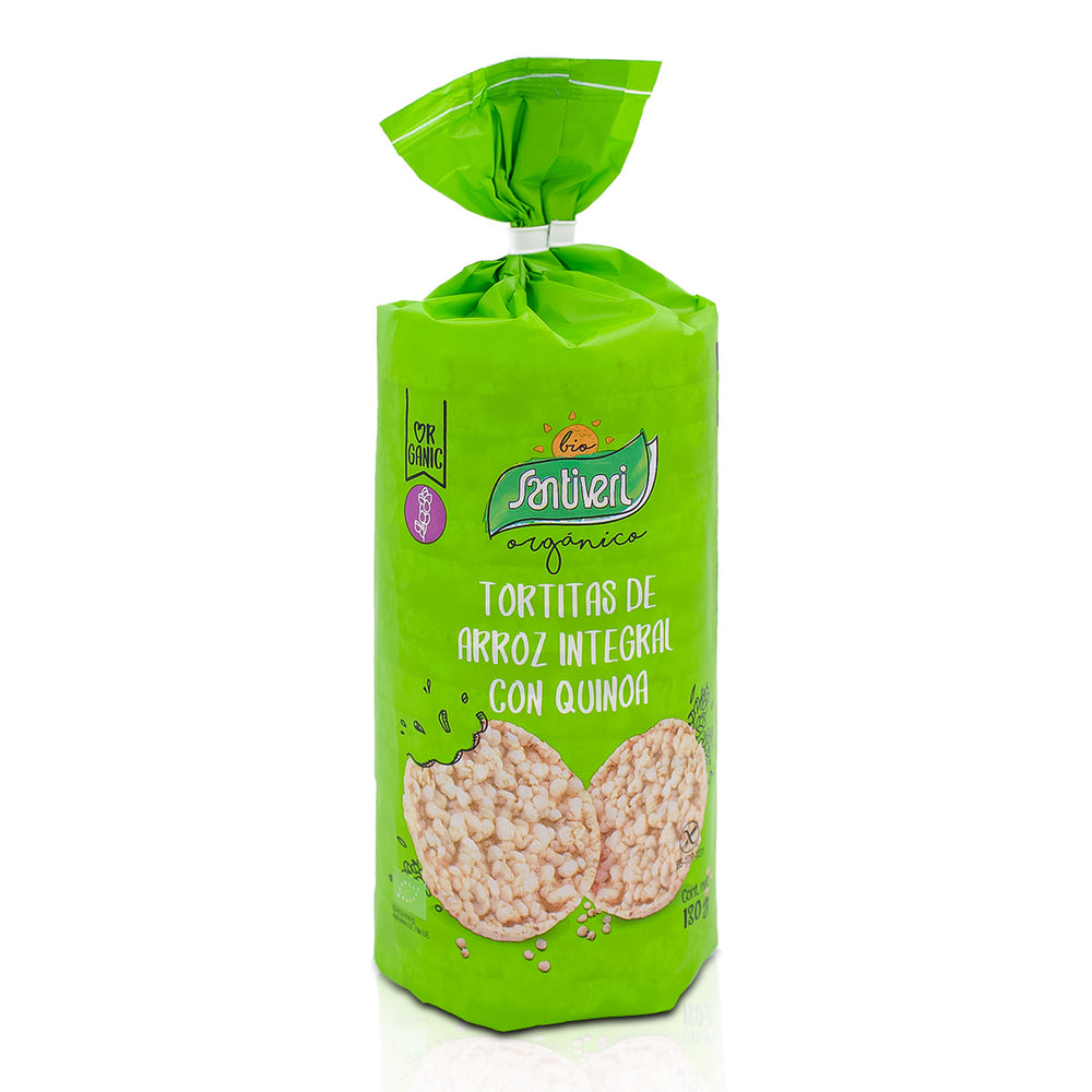 Santiveri Tortitas de Arroz Integral con Quinoa 130 g