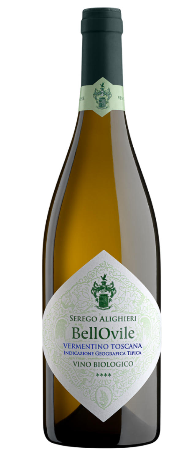 Vino Blanco BellOvile Vermentino Toscana Bio 750 ml