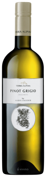 Vino Blanco Terra Alpina Pinot Grigio by Alois 750 ml