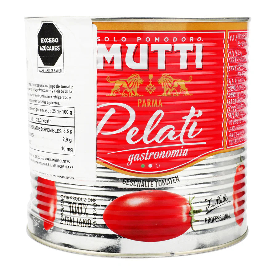 Tomates Mutti Pelados de 2500 gr