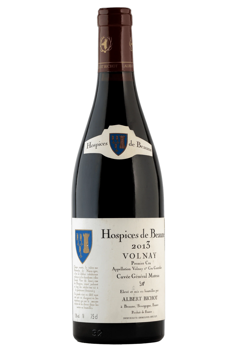 Vino Tinto Albert Bichot Volnay Cuvée General Muteau 1er Cru 750 ml