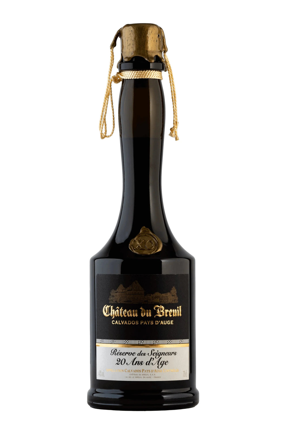 Calvados Château Du Breuil Réserve des Seigneurs 20 ans d'Age 700 ml