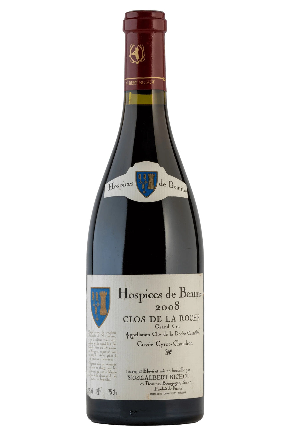Vino Tinto Albert Bichot Clos de la Roche Cuvée Cyrot-Chaudron Grand Cru 750 ml