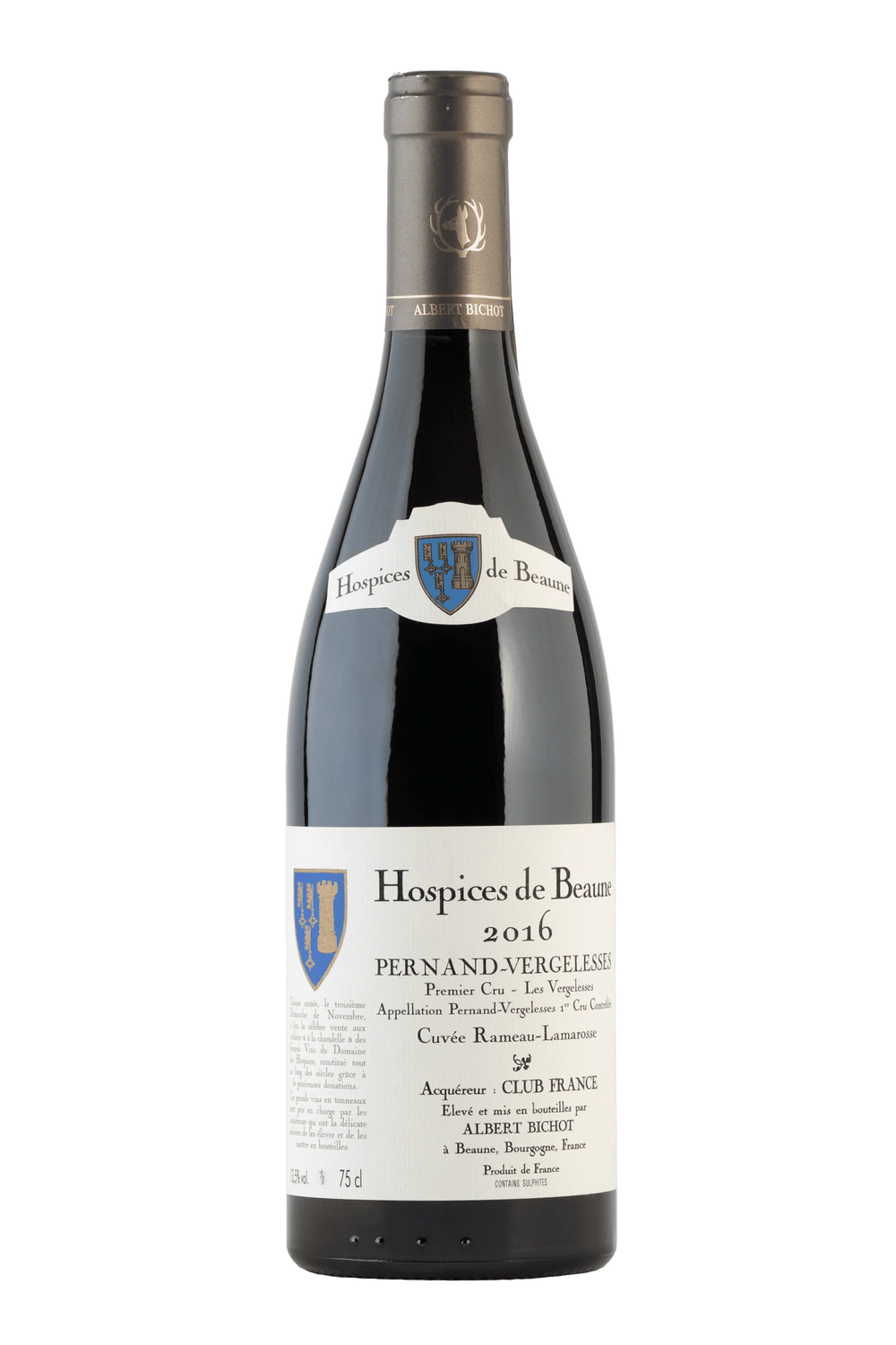 Vino Tinto Club France Pernand Vergelesses Les Basses Vergelesses 1er cru 750 ml