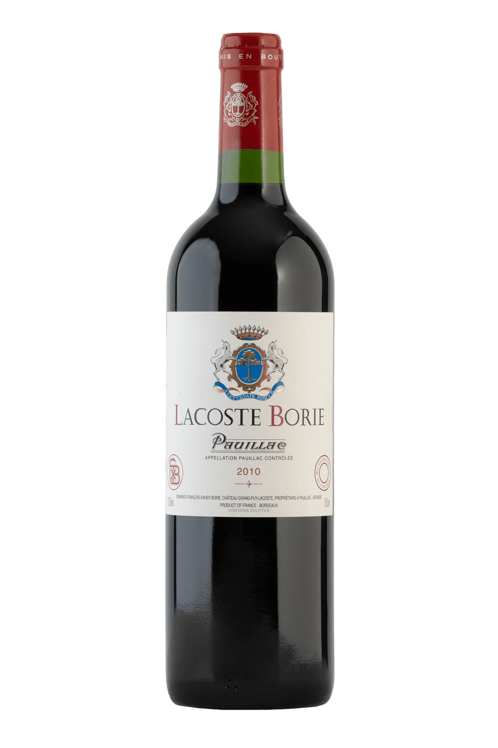 Vino Tinto Lacoste Borie 2ème Vin 750 ml