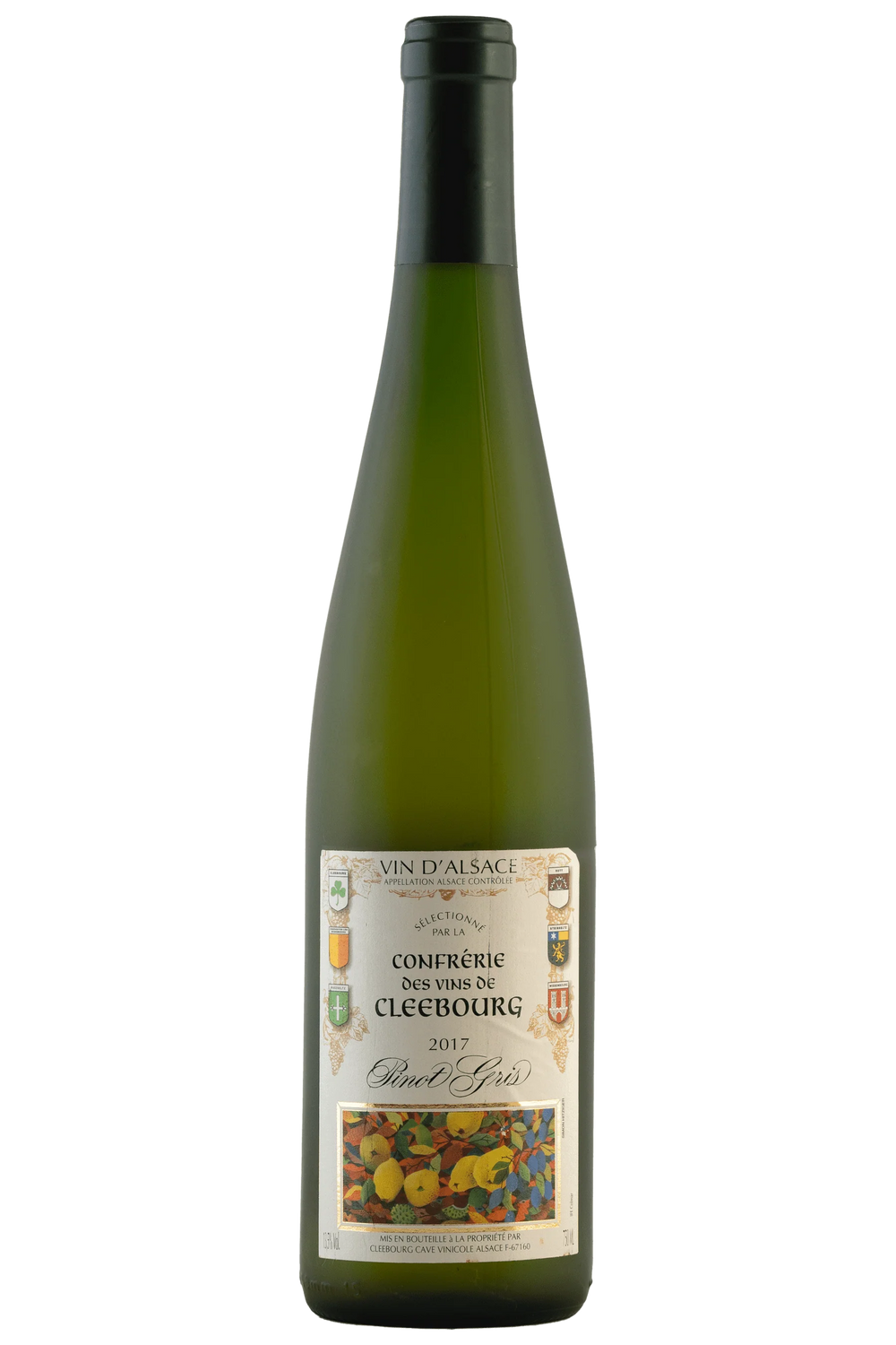 Vino Blanco Cleebourg Pinot Gris Confrérie des vins des quatre bans 750 ml