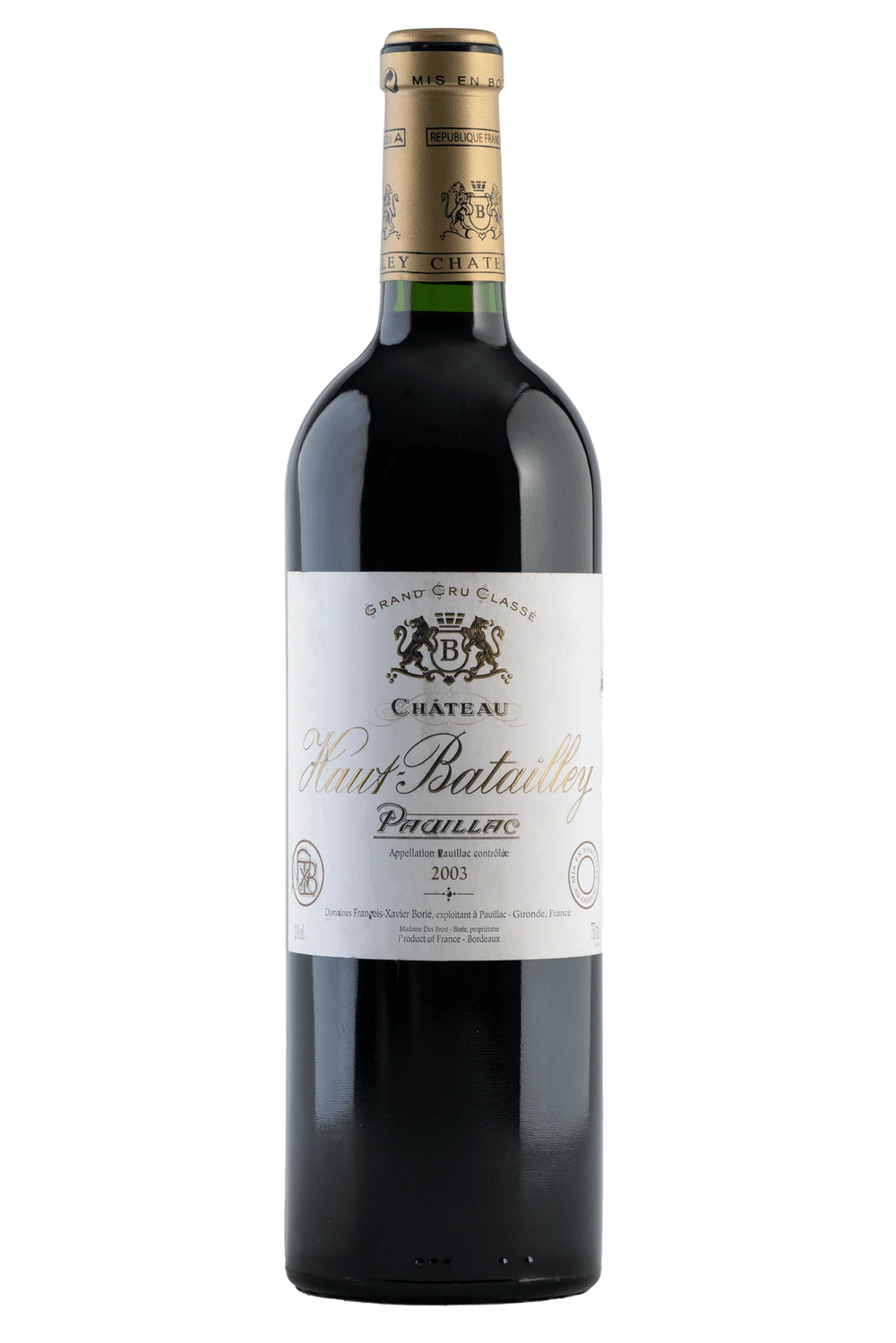 Vino Tinto Château Haut-Batailley 5ème Cru Classé 750 ml