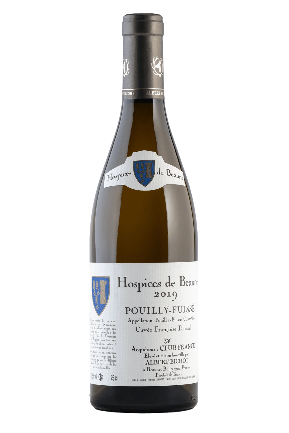 Vino Blanco Club France Pouilly Fuissé Cuvée Francois Poisard 750 ml