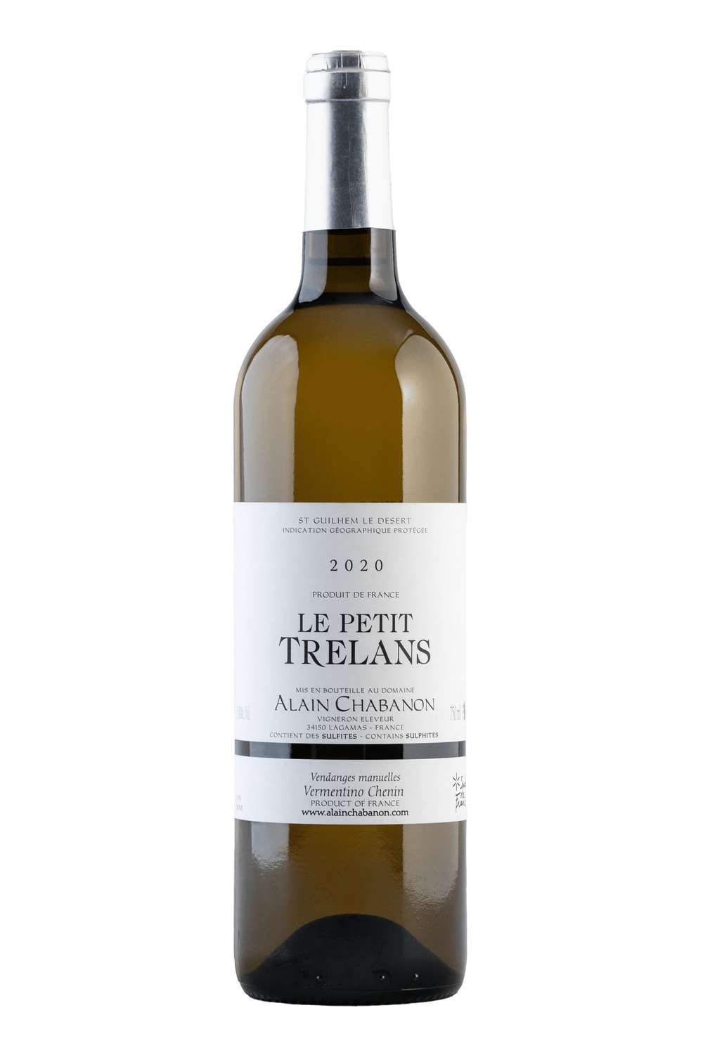 Vino Blanco Alain Chabanon Le Petit Trélans 750 ml