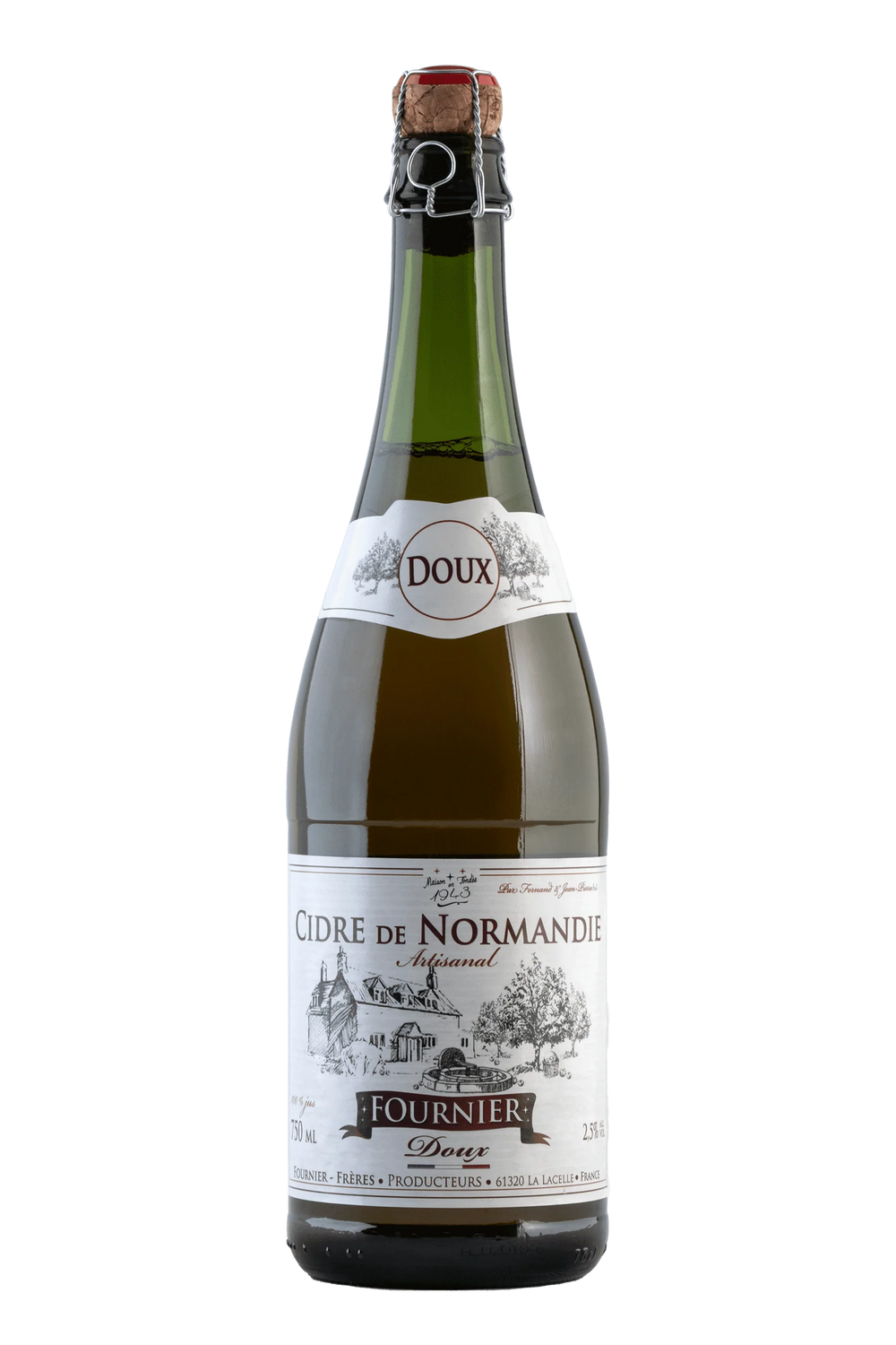 Sidra Fournier Tradition BIO Doux 750 ml