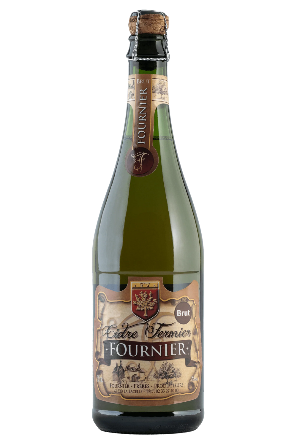Sidra Fournier Fermier BIO Brut 750 ml