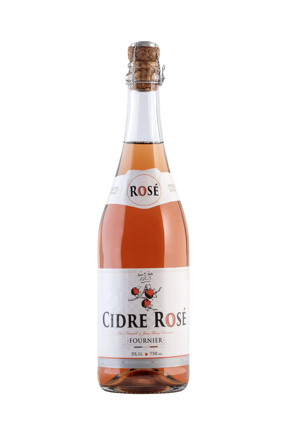 Sidra Fournier Tradition Rosé BIO Brut 750 ml