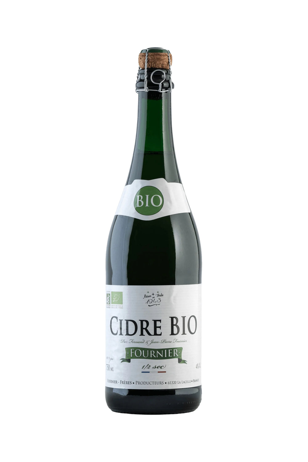 Sidra Fournier Tradition BIO Demisec 750 ml