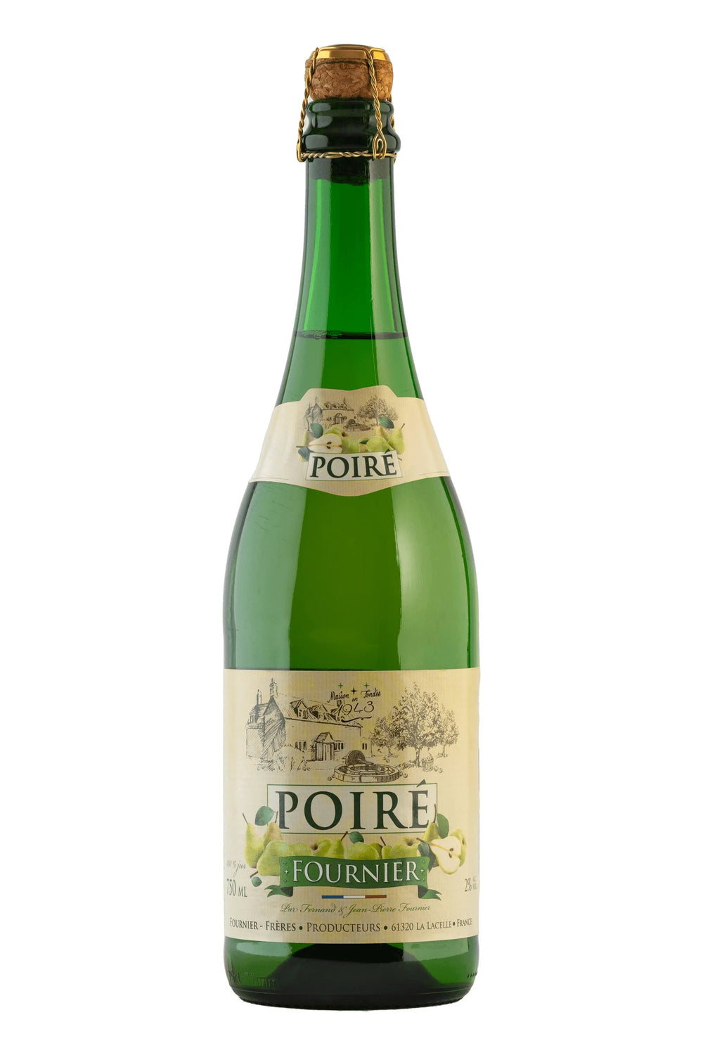 Sidra Fournier Poiré Tradition BIO Brut 750 ml