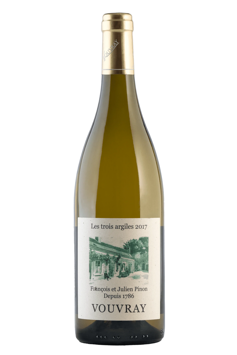 Vino Blanco François et Julien Pinon Vouvray Trois Argiles 750 ml
