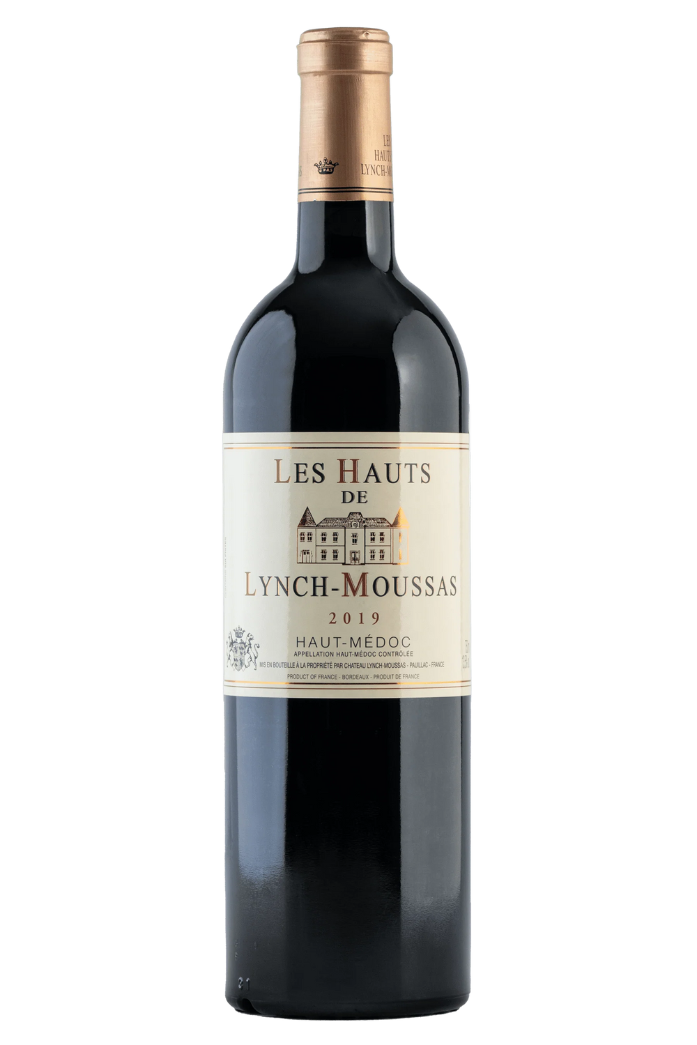 Vino Tinto Les Hauts de Lynch-Moussas 2ème Vin 750 ml