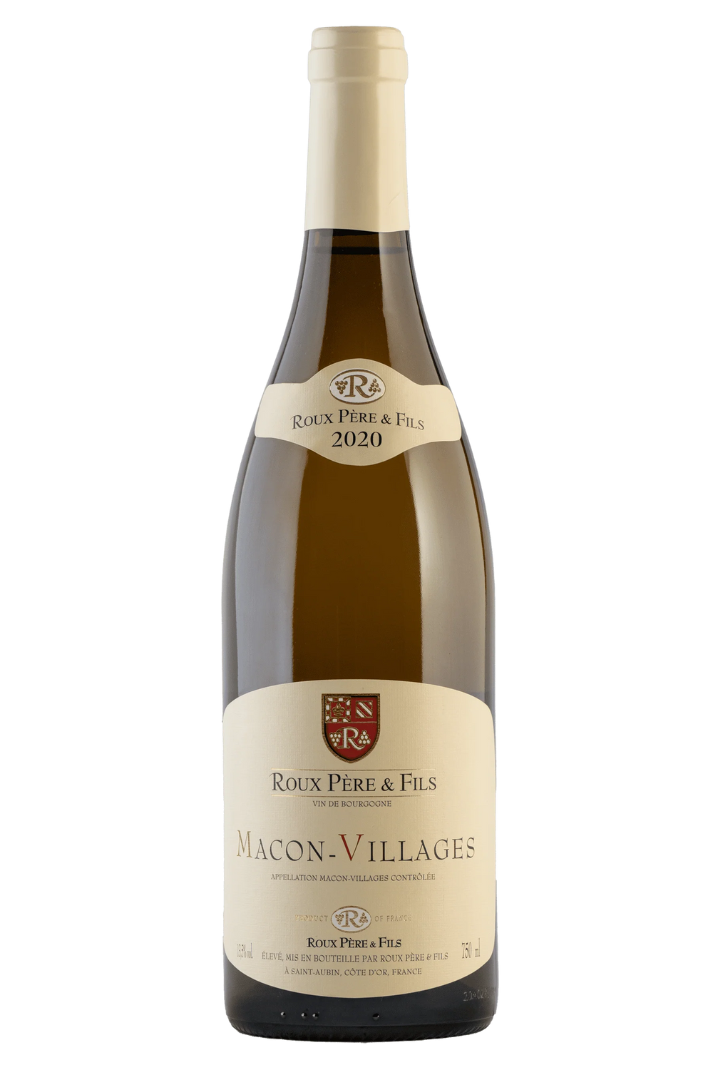 Vino Blanco Roux Père et fils Mâcon Villages 750 ml