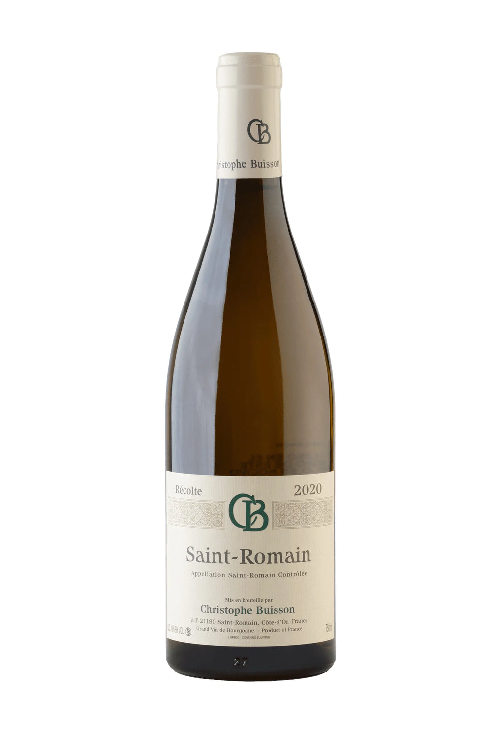 Vino Blanco Christophe Buisson Saint Romain 750 ml