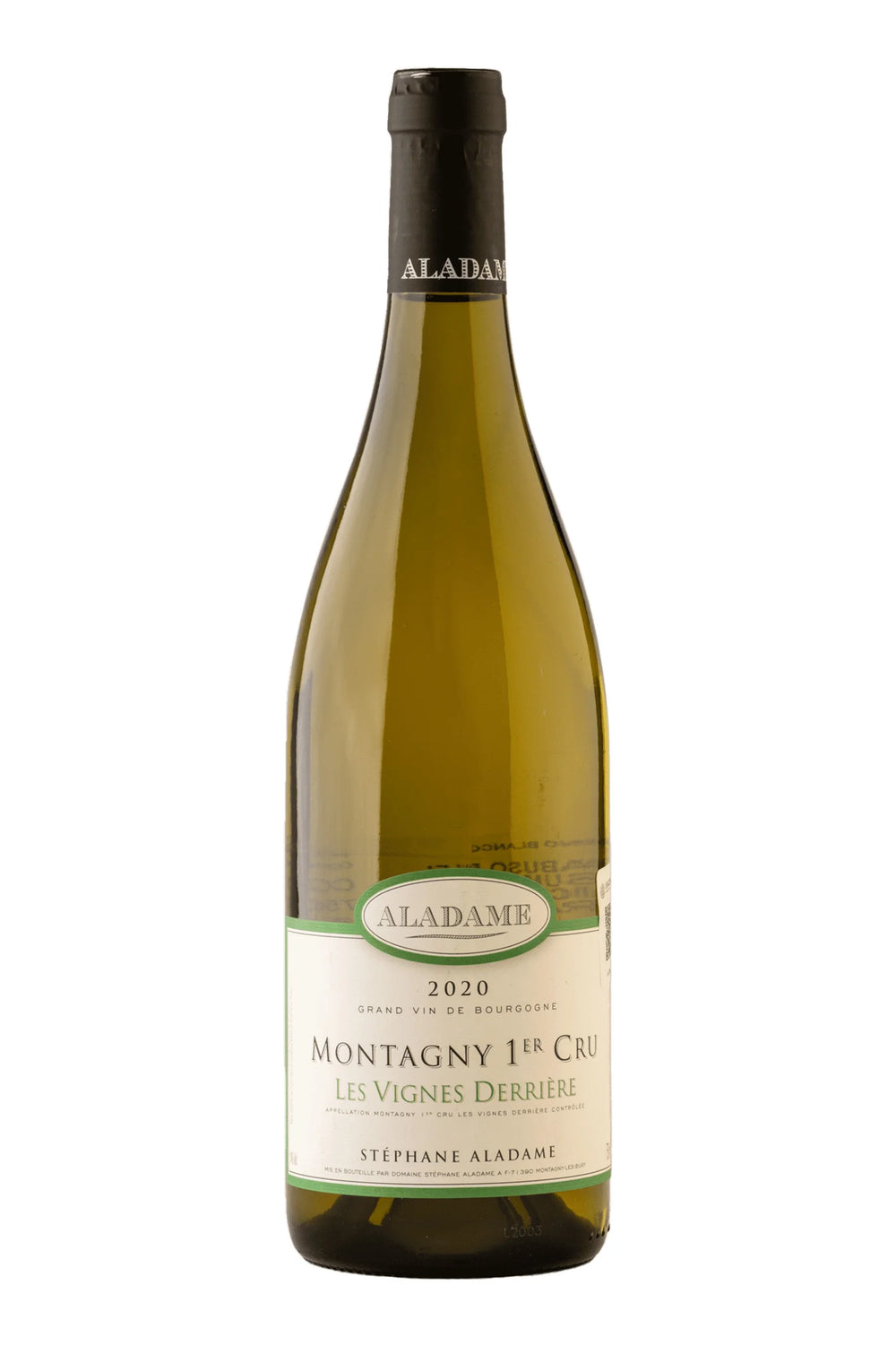 Vino Blanco Stéphane Aladame Montagny Les Vignes Derrières 1er Cru 750 ml
