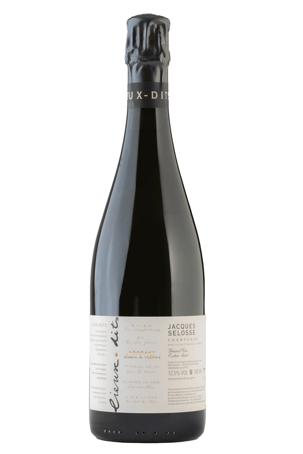 Champagne Jacques Selosse Lieux Dits Cramant Extra Brut 750 ml