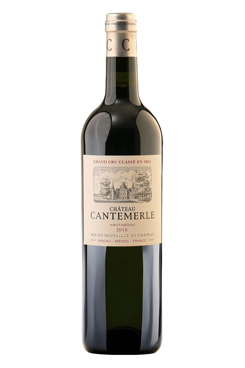 Vino Tinto Château Cantemerle 5ème Cru Classé 750 ml