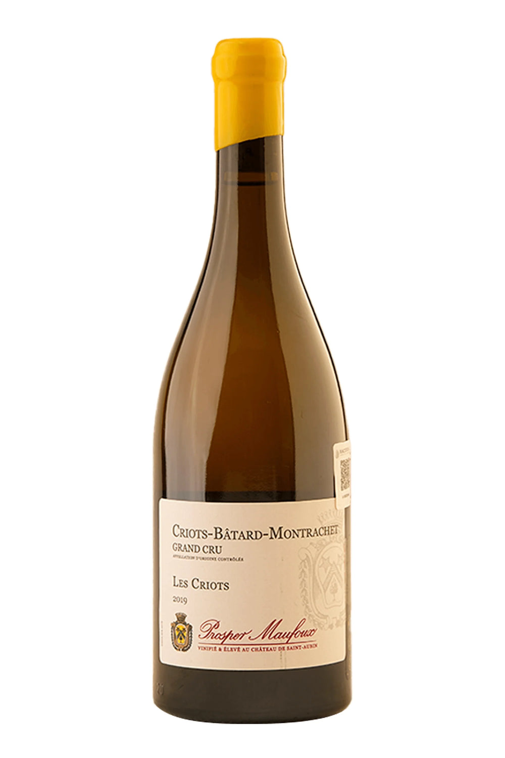 Vino Blanco Prosper Maufoux Criots-Bâtard-Montrachet Les Criots Grand Cru 750 ml