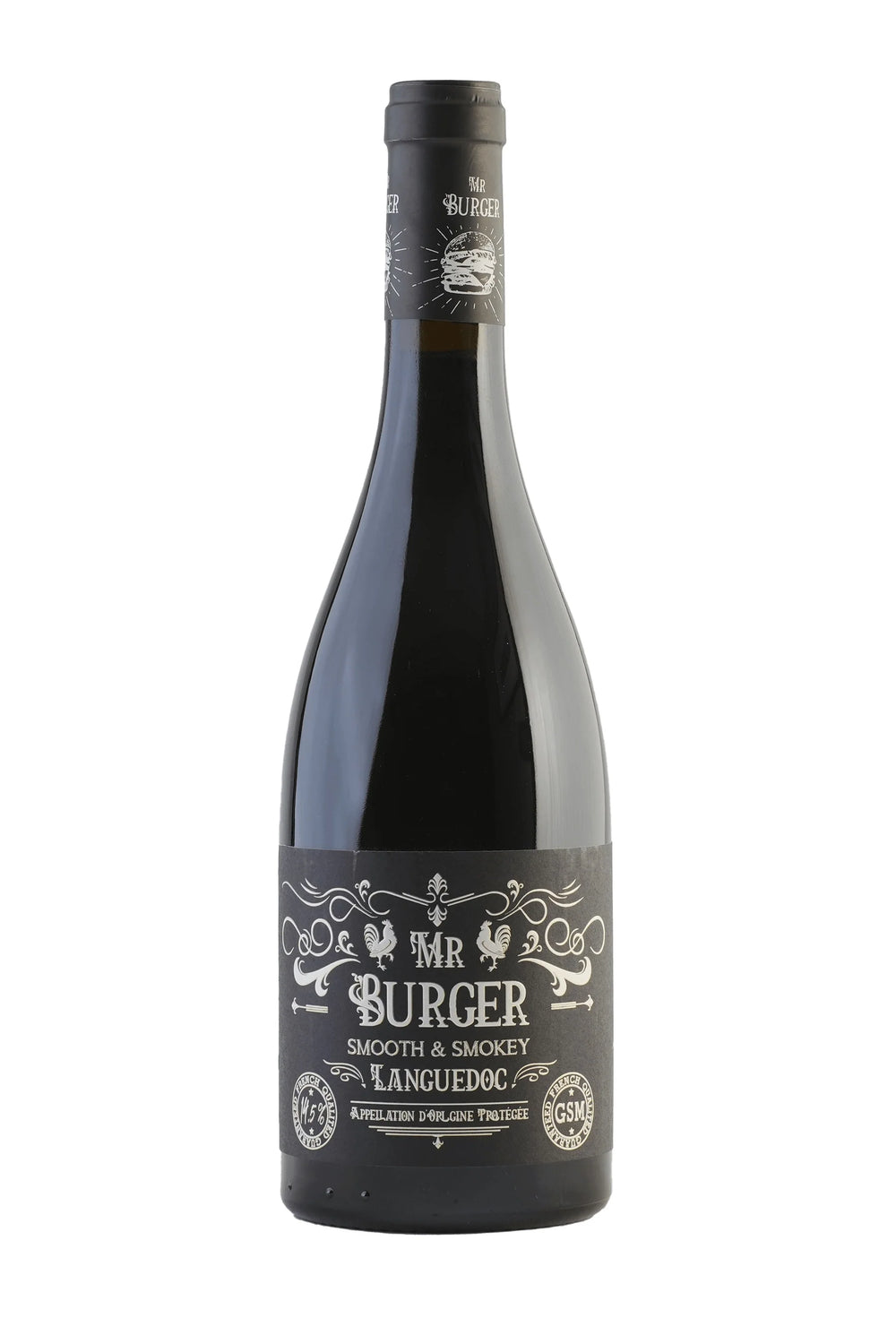 Vino Tinto Vignobles Vellas Mr. Burger 750 ml