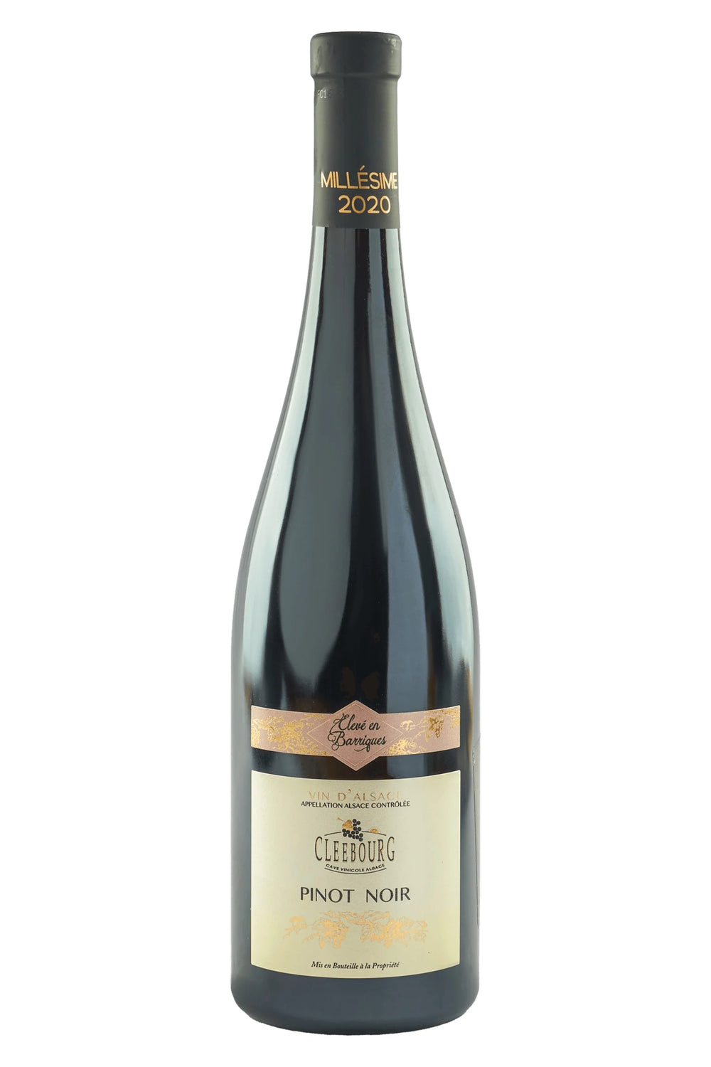 Vino Tinto Cleebourg Pinot Noir Elevé en Barriques 750 ml