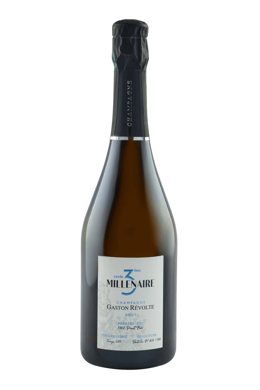 Champagne Gaston Révolte 3éme Millénaire 1er Cru Brut 750 ml