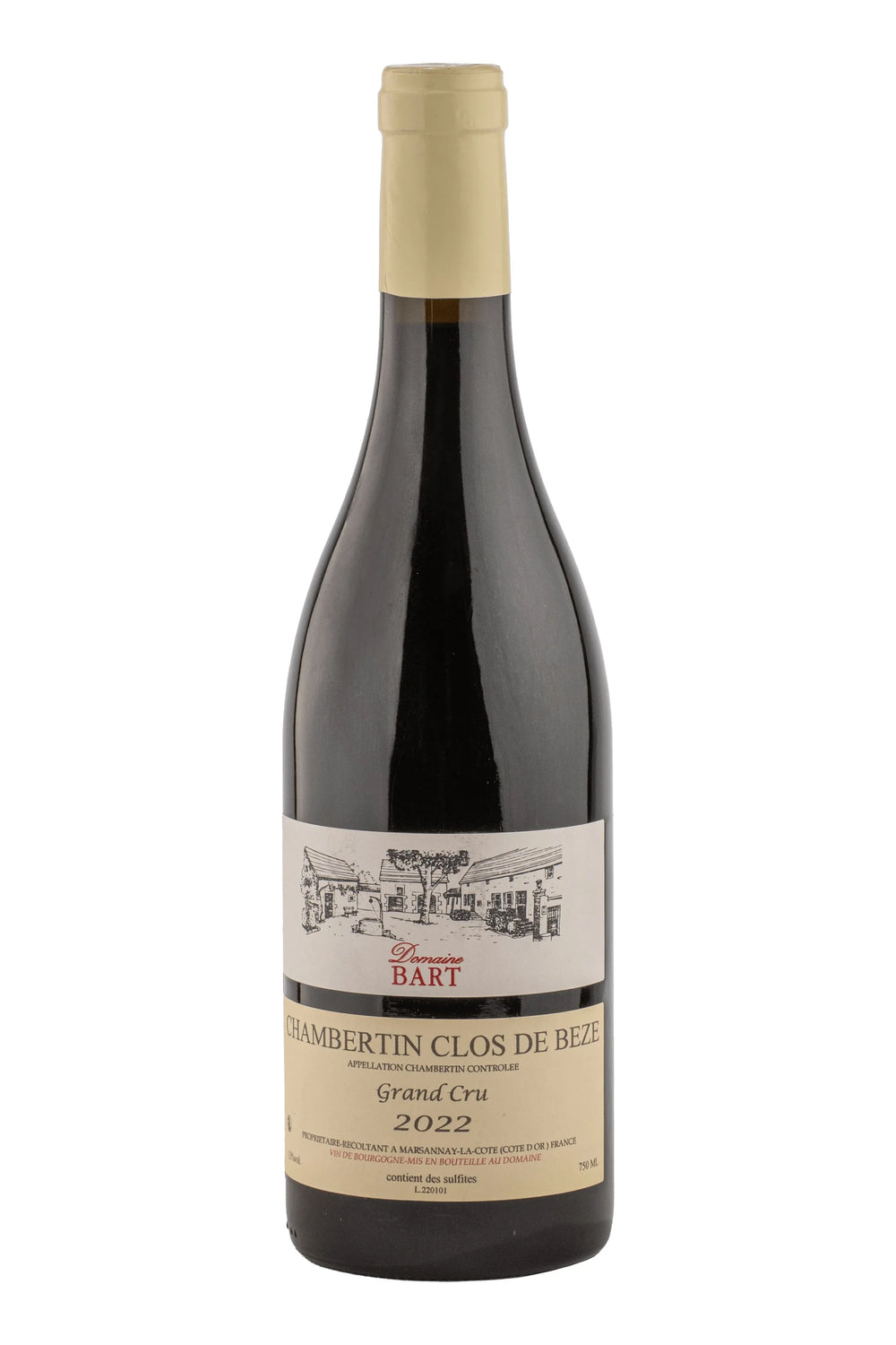 Vino Tinto Domaine Bart Chambertin Clos de Beze Grand Cru 750 ml