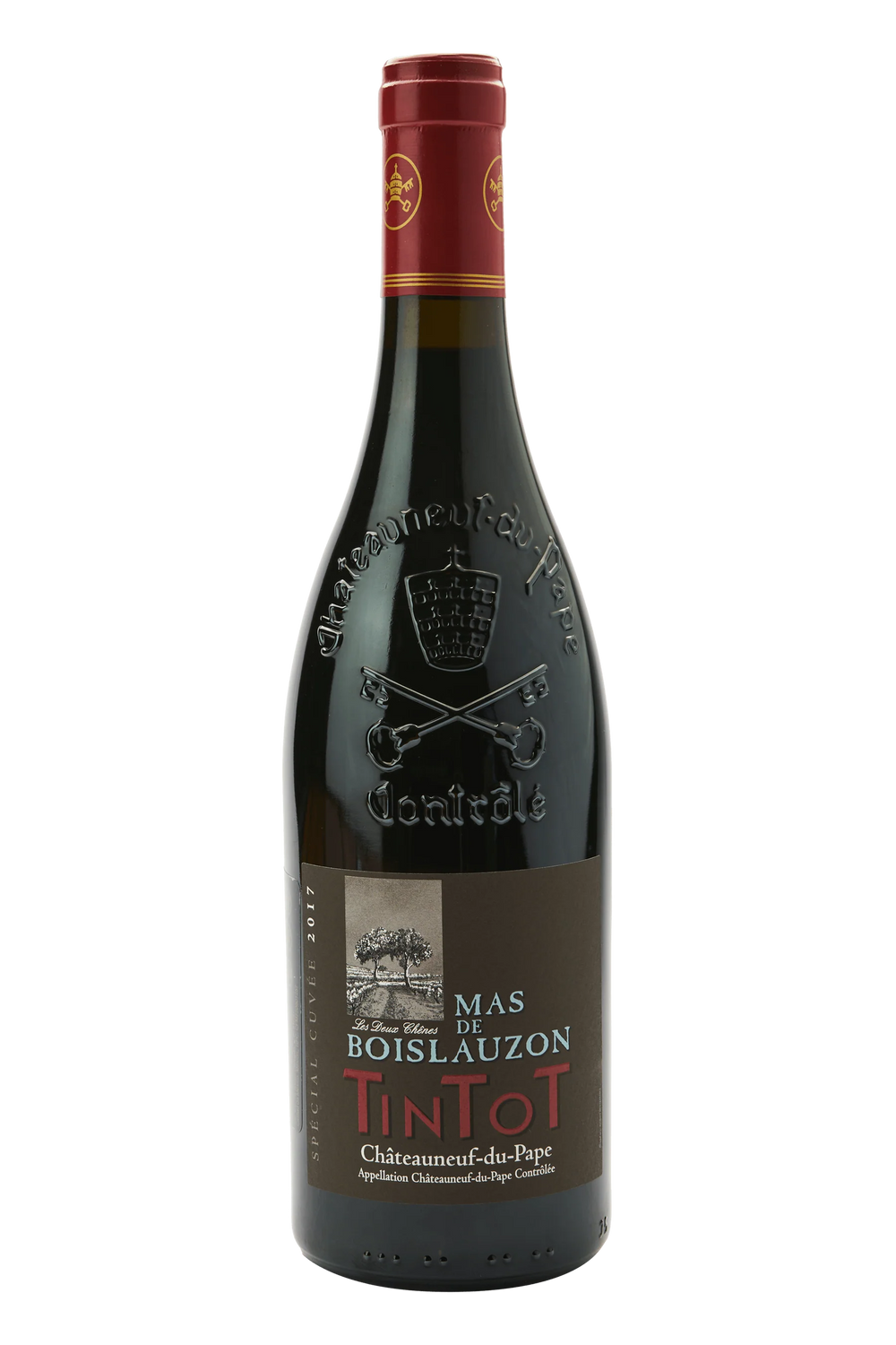 Vino Tinto Mas de Boislauzon Châteauneuf du Pape Cuvée Tintot 750 ml
