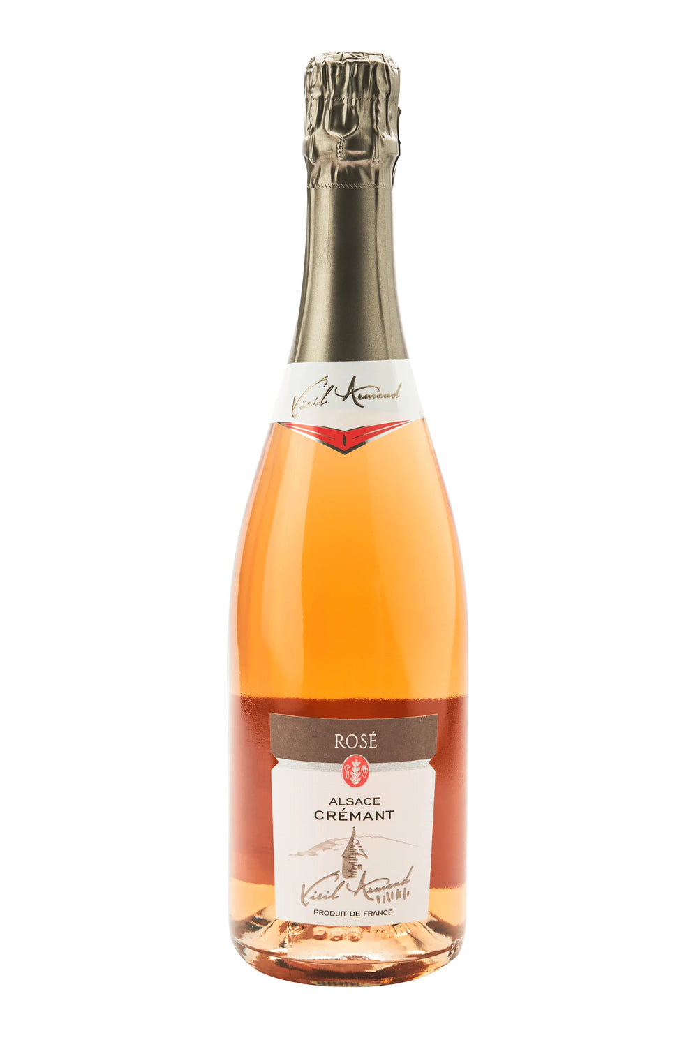 Vino Espumoso Vieil Armand Crémant d'Alsace Rosé Brut 750 ml
