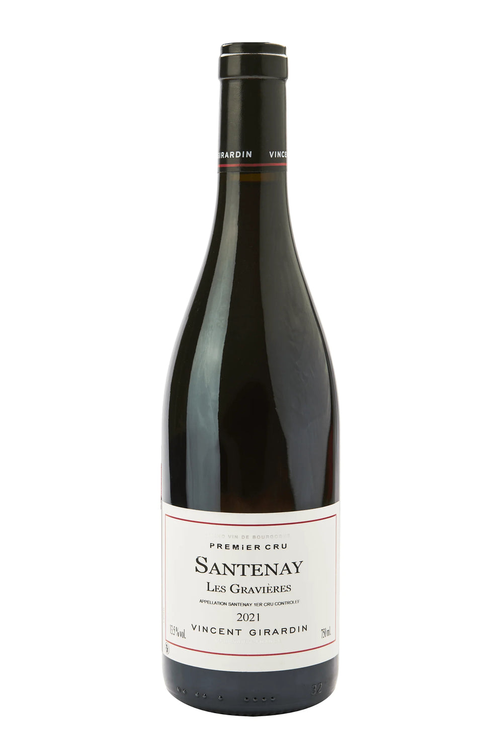 Vino Tinto Vincent Girardin Santenay Les Gravières 1er Cru 750 ml