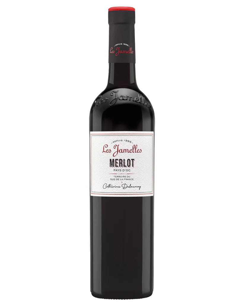 Vino Tinto Les Jamelles Merlot 750 ml