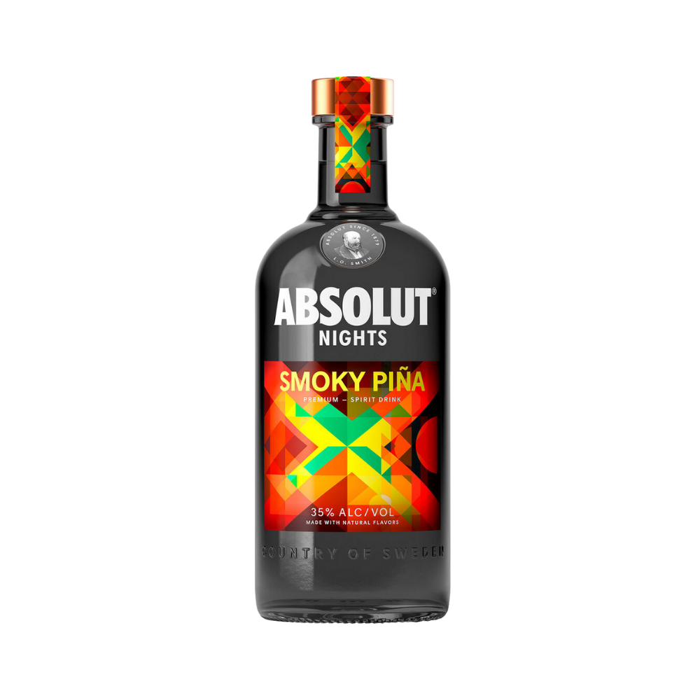 Vodka Absolut Smoky Piña 700 ml
