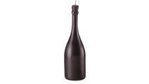 Vela botella vino tinto