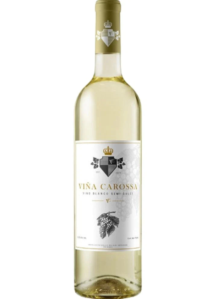 Vino Blanco Viña Carossa Blanco Semi Dulce 750ML