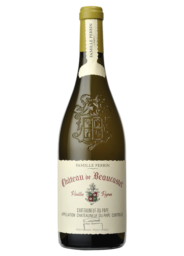 Vino Blanco Chateau De Beaucastel Chateauneuf Du Pape Blanco 750 ml
