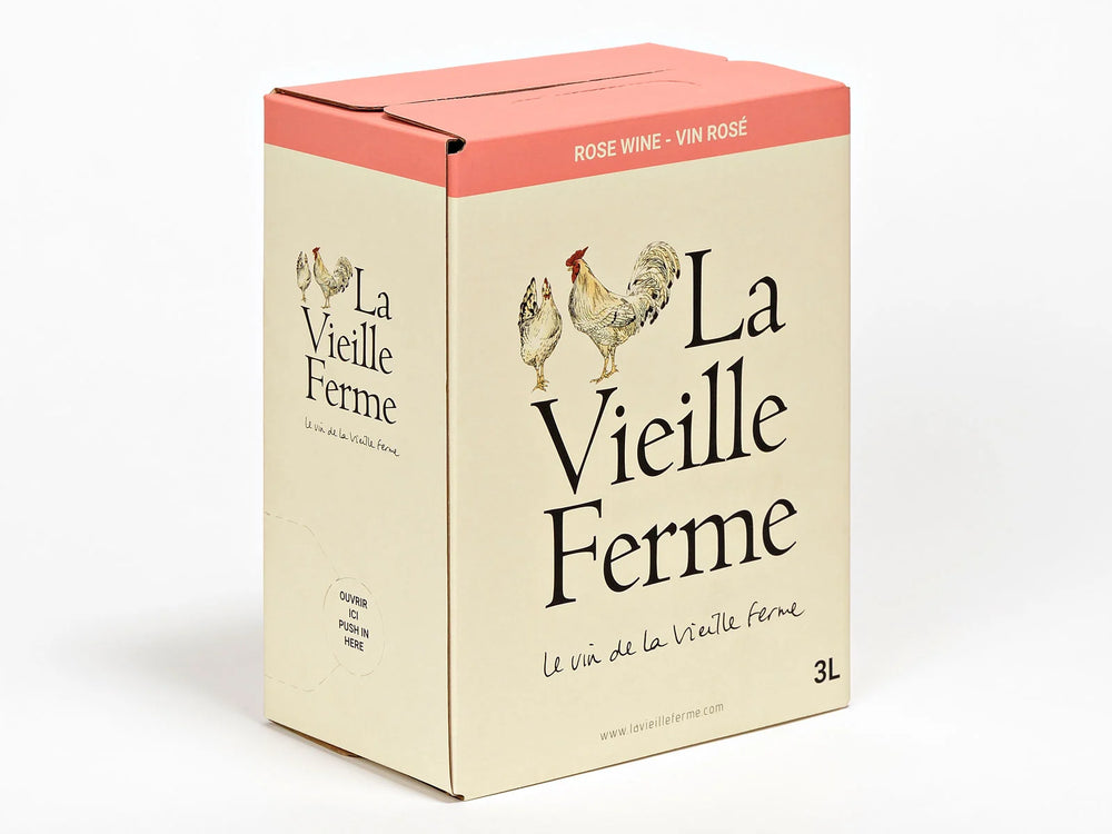 Vino Rosado La Vieille Ferme Rose Bag In Box 3000 ml