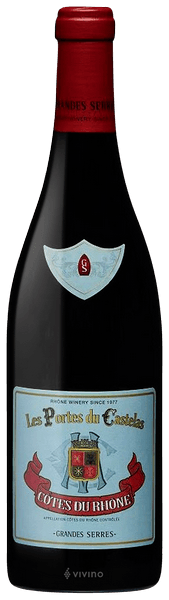 Vino Tinto Grandes Serres Cotes-Du-Rhone La Port Du Castelas 750 ml